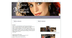 Desktop Screenshot of louisemandrell.com